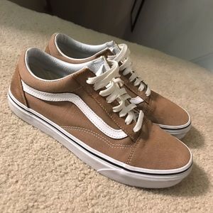 Tan Suede Vans (W 9.5/ M 8)